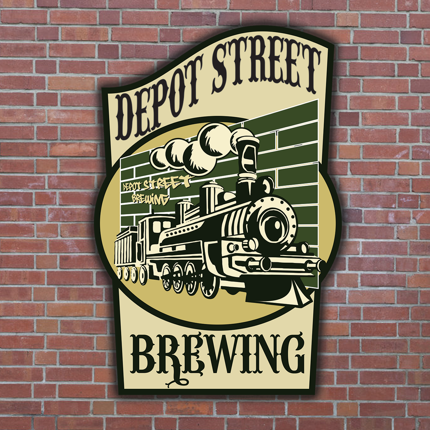 Logo Design by Doddy.K.Insani for Depot Street Brewing | Design #19128851