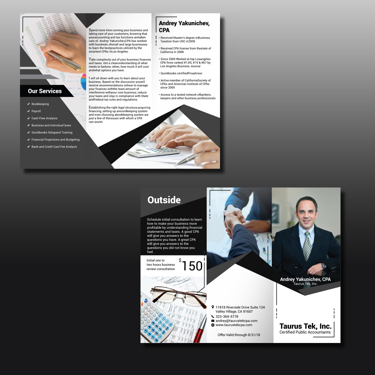 Design de Brochure par uk pour Taurus Tek, Inc. | Design #18555080