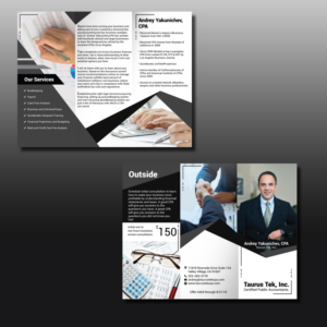 Design de Brochure par uk pour Taurus Tek, Inc. | Design : #18555080
