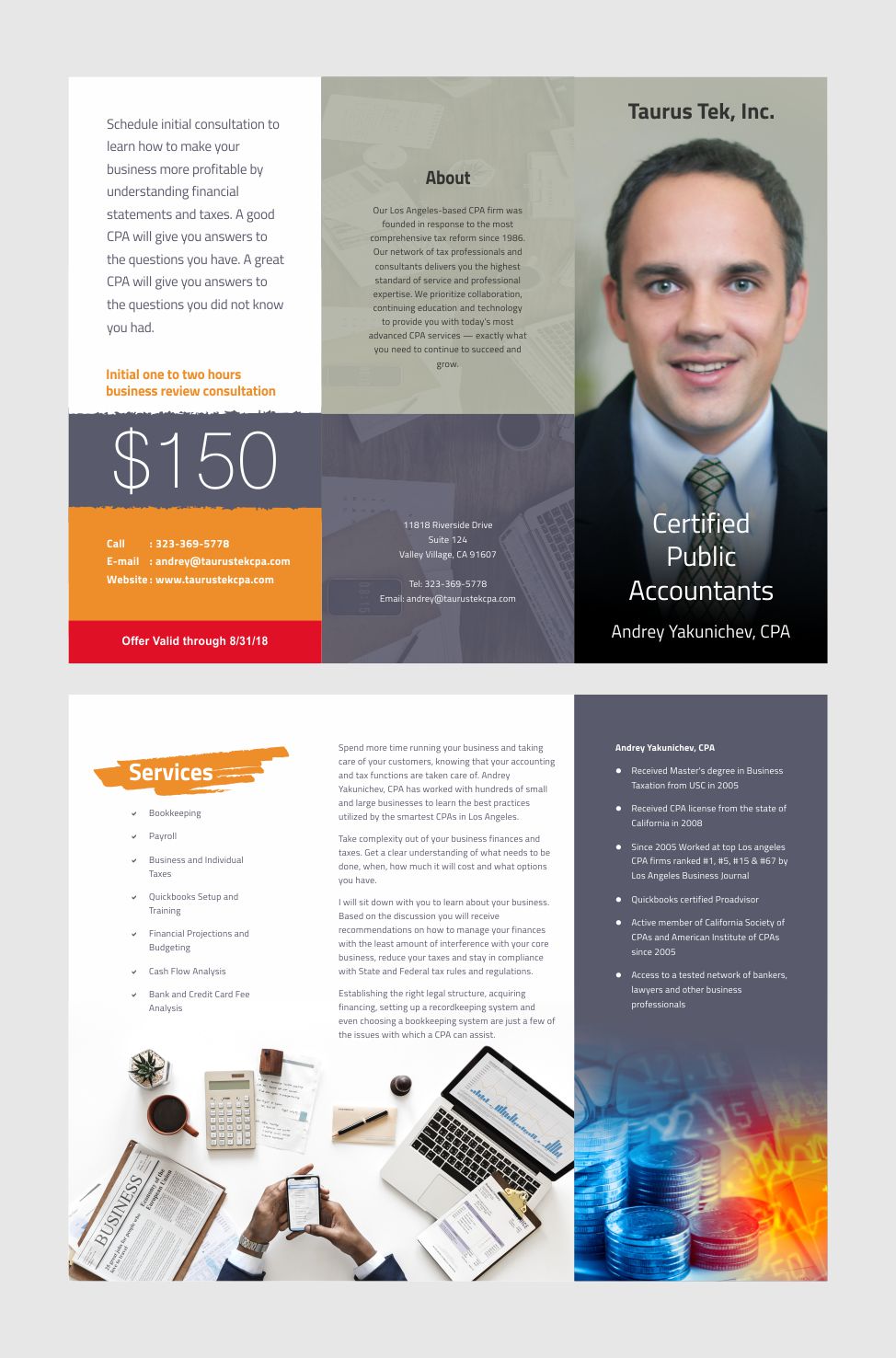 Design de Brochure par nng pour Taurus Tek, Inc. | Design #18538467