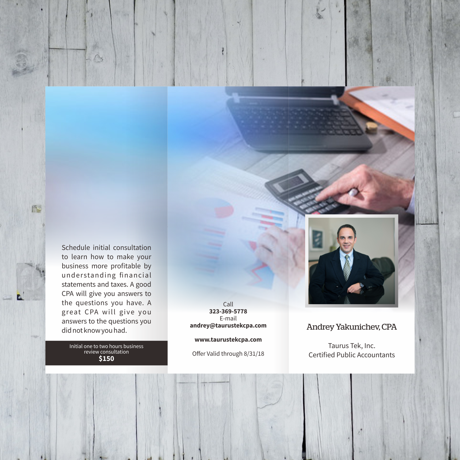 Design de Brochure par barinix pour Taurus Tek, Inc. | Design #18520298