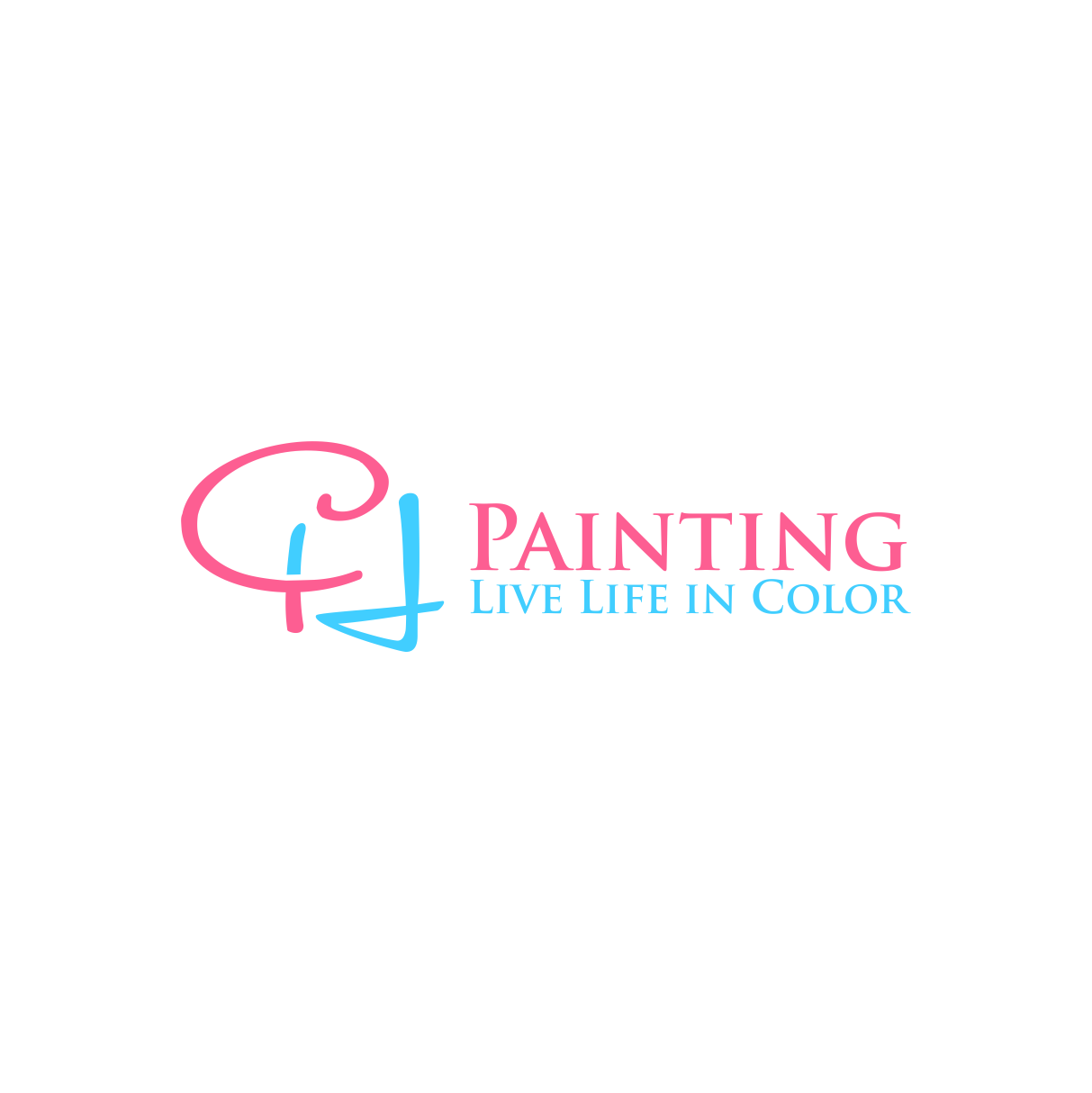Logo Design by kenthuz for Carrie Hill Painting  | Design #18578598