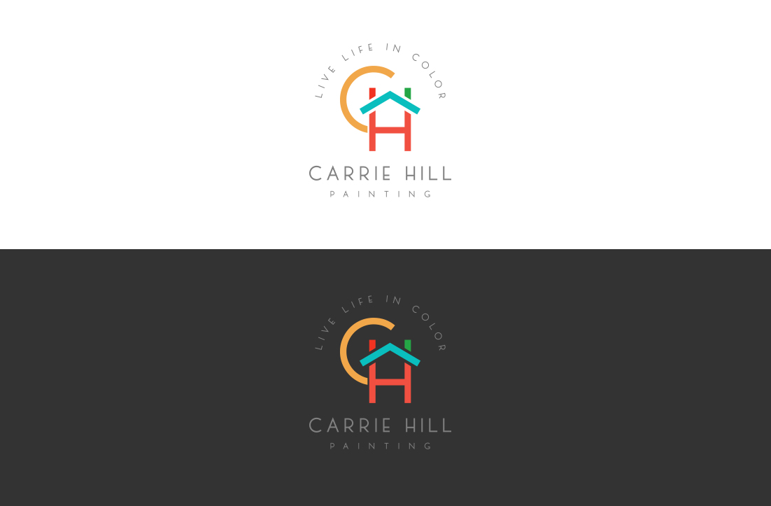 Logo Design by GLDesigns for Carrie Hill Painting  | Design #18574689