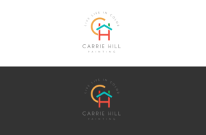 Logo Design by GLDesigns for Carrie Hill Painting  | Design #18574689