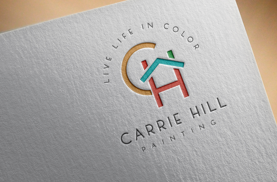 Logo Design by GLDesigns for Carrie Hill Painting  | Design #18574691