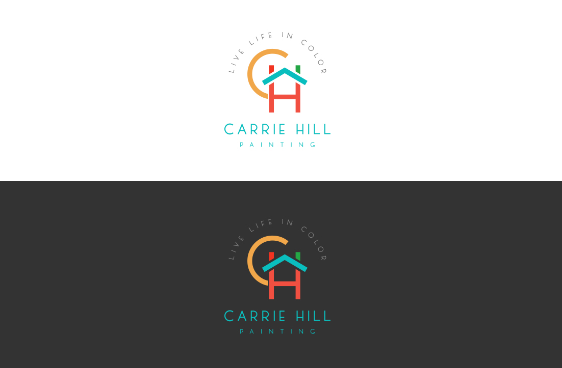 Logo Design by GLDesigns for Carrie Hill Painting  | Design #18577648