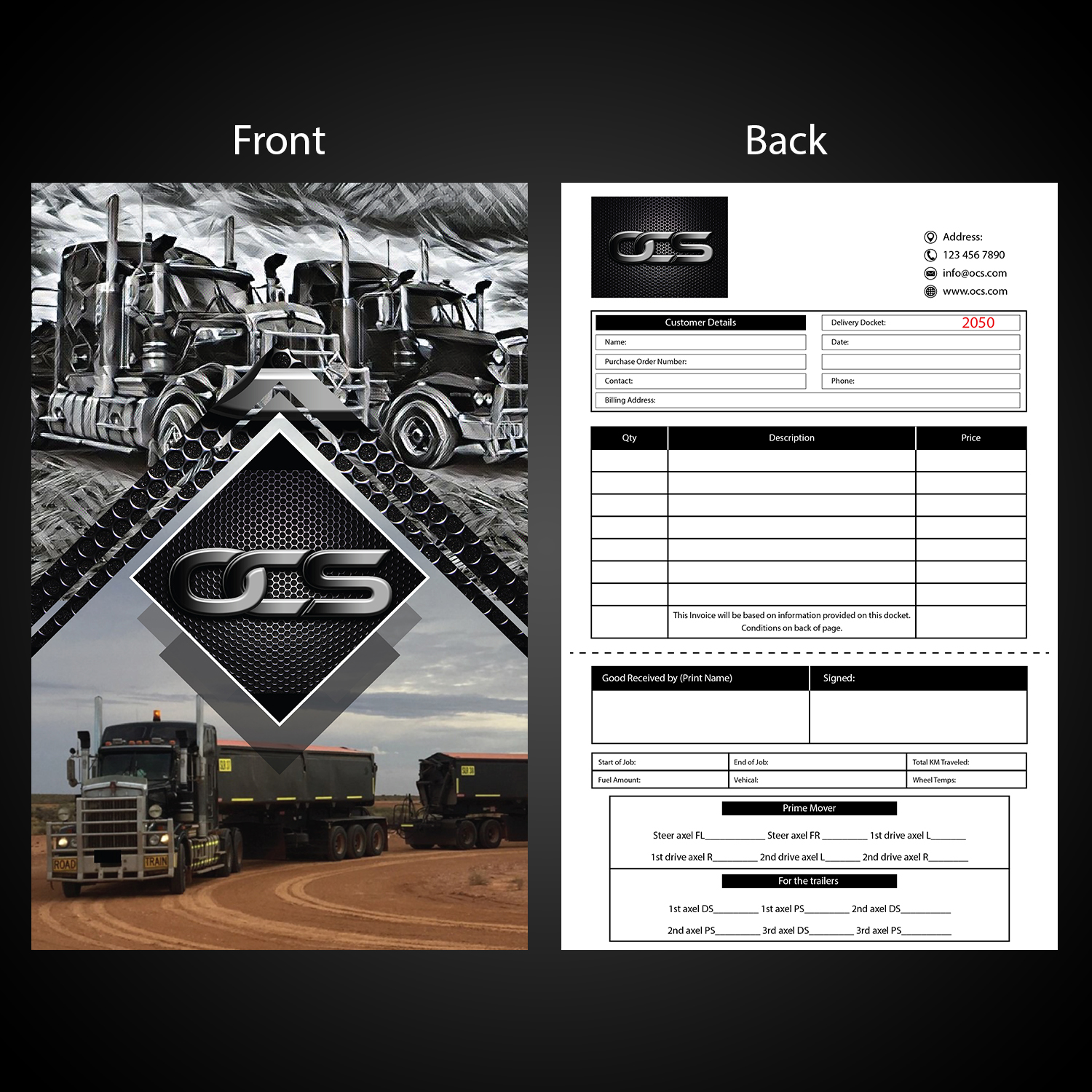 Stationery Design by Transform InDesign for this project | Design #18704078