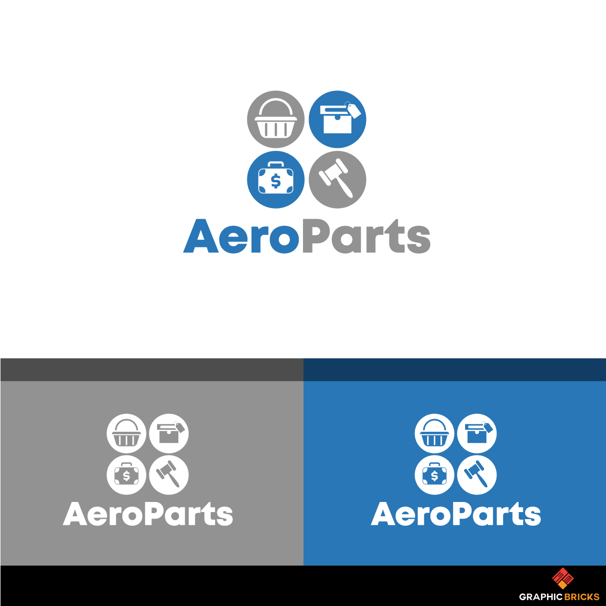 Logo Design by Graphic Bricks for Heli Aviation Florida, LLC | Design #18524774