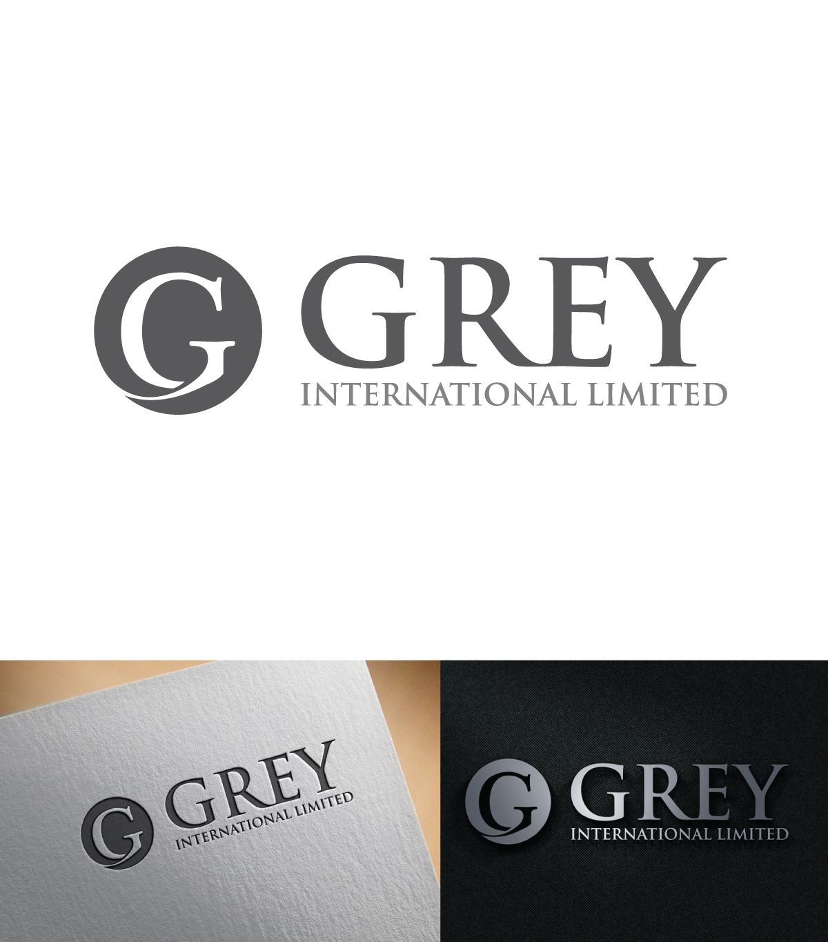 Logo Design by imyounuspathan 2 for Grey International Limited | Design #18528704