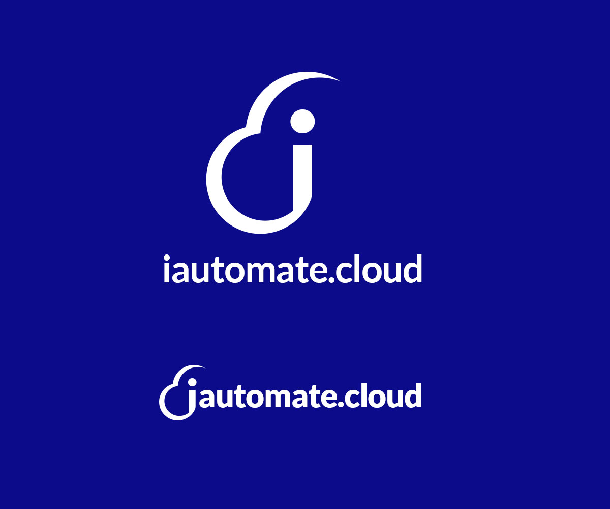 Logo Design by Andrés Sebastián for  iautomate.cloud | Design #18627780