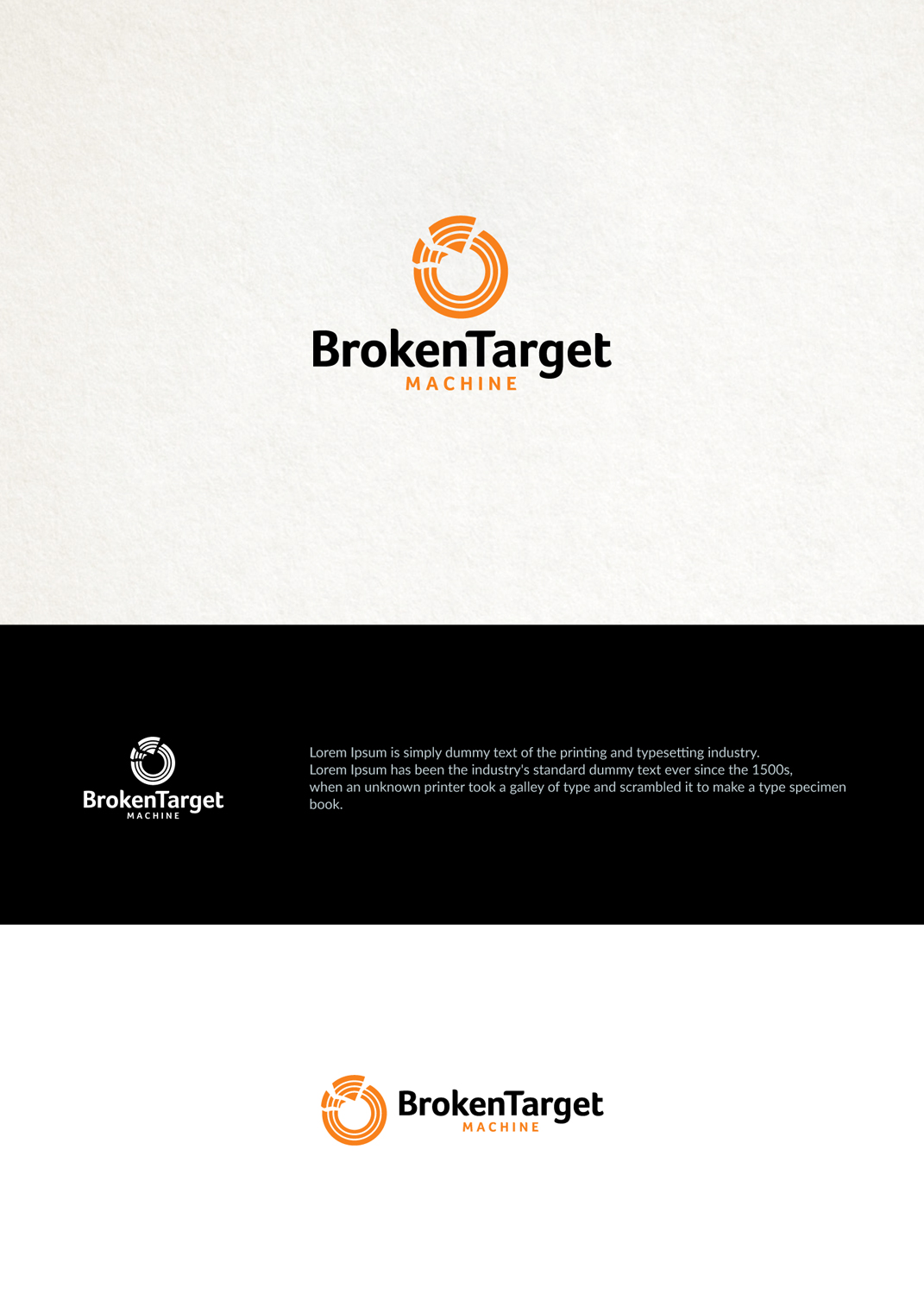 Logo Design by ideaz2050 for Broken Target Machine | Design #18520525