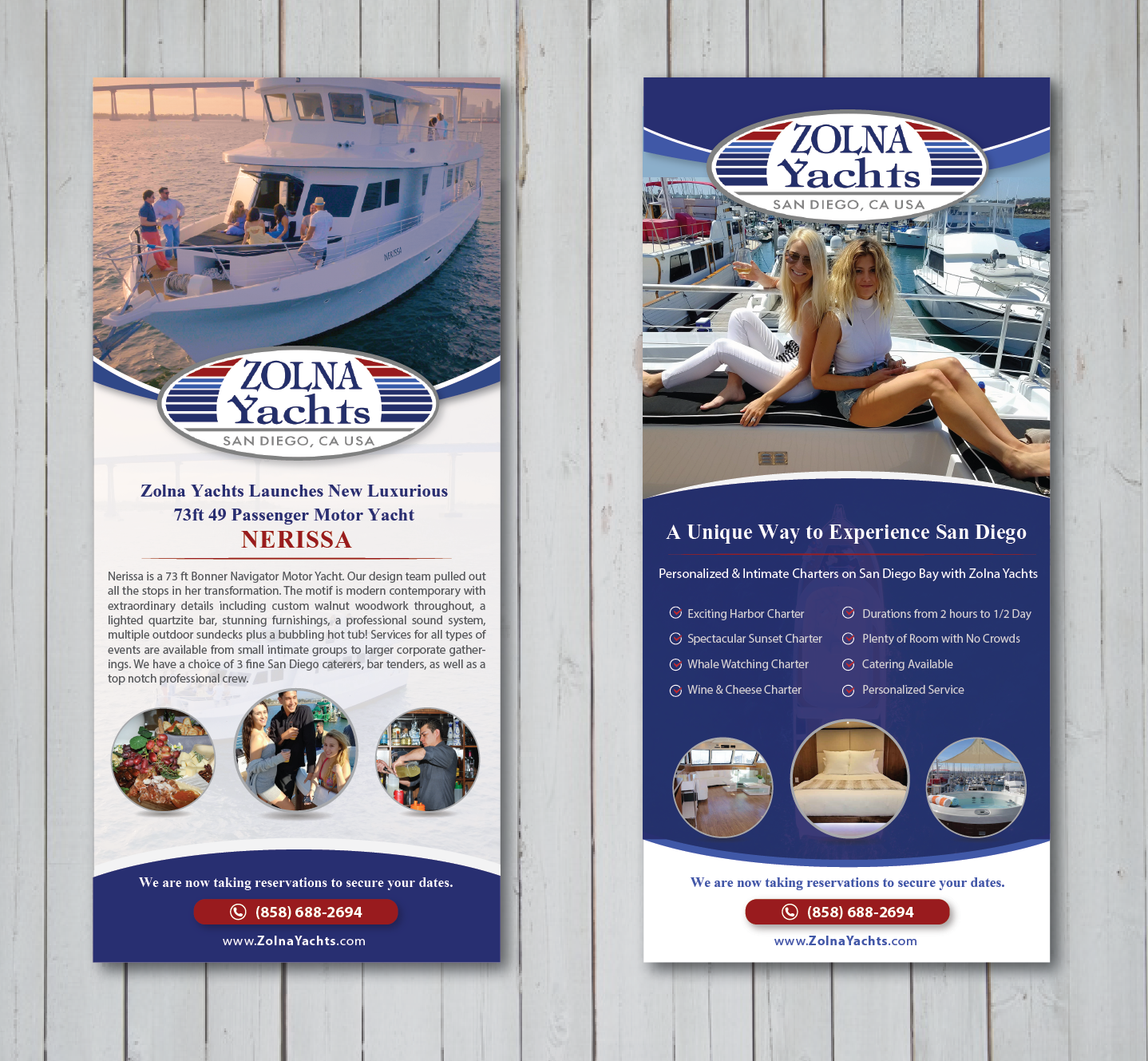 Design de Flyer par alex989 pour Zolna Yachts | Design #18552109