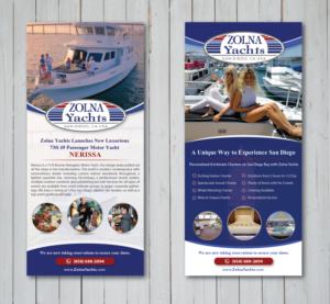 Flyer-Design von alex989 für Zolna Yachts | Design: #18552109