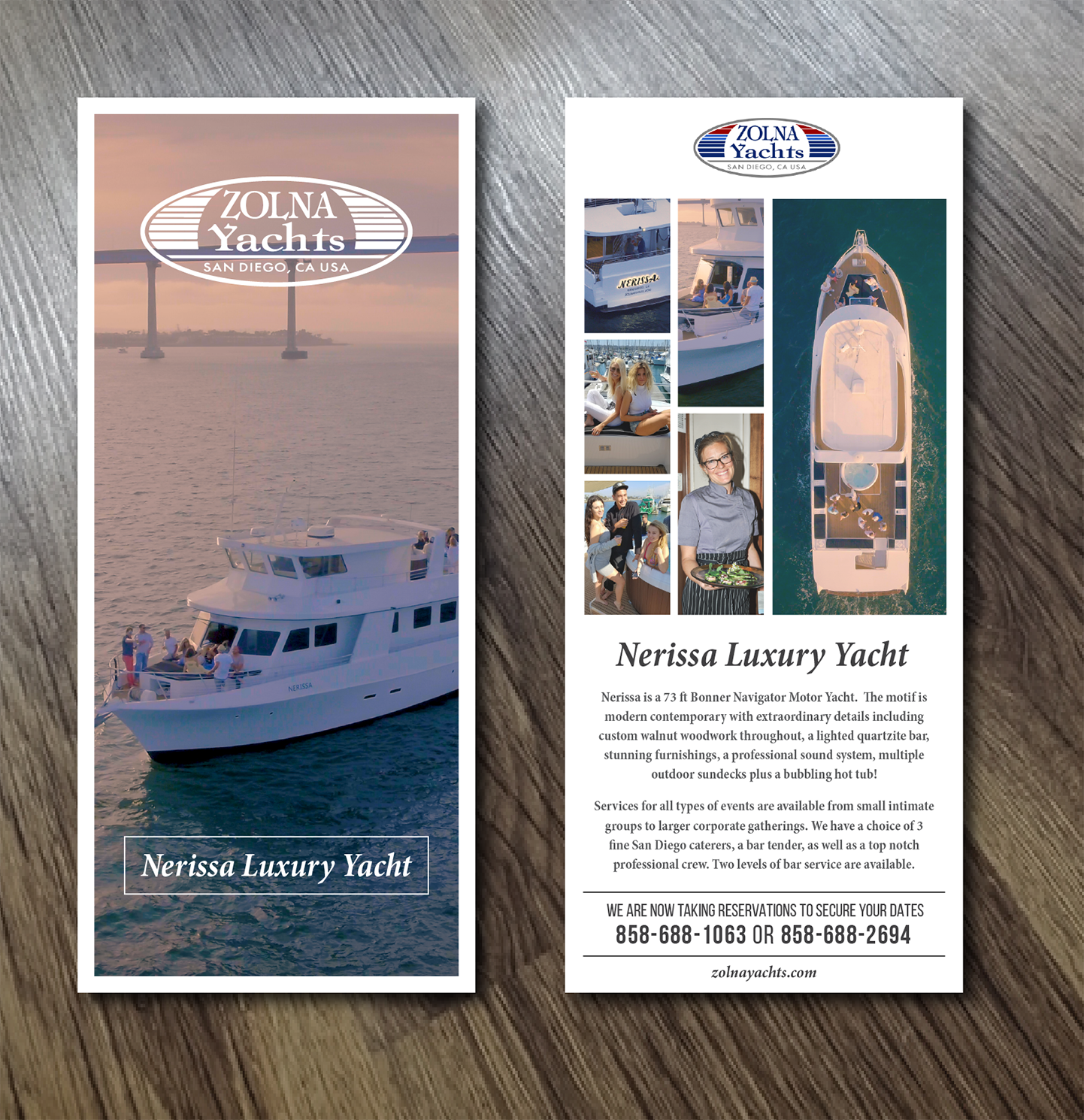 Flyer-Design von Alexandar für Zolna Yachts | Design #18561949