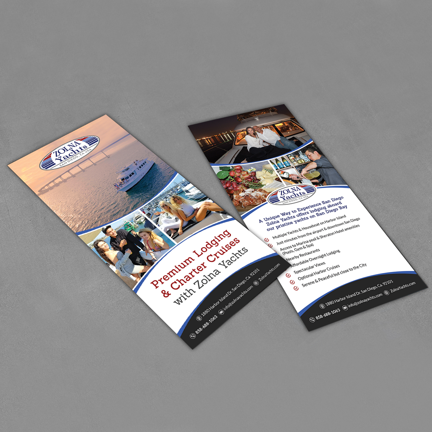 Flyer Design by debdesign for Zolna Yachts | Design #18526641