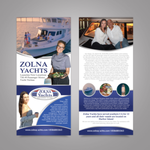 Flyer Design by TuktukiShree for Zolna Yachts | Design: #18538598