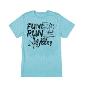 2018 Odyssey Fund Run Charity Event T-Shirt *
