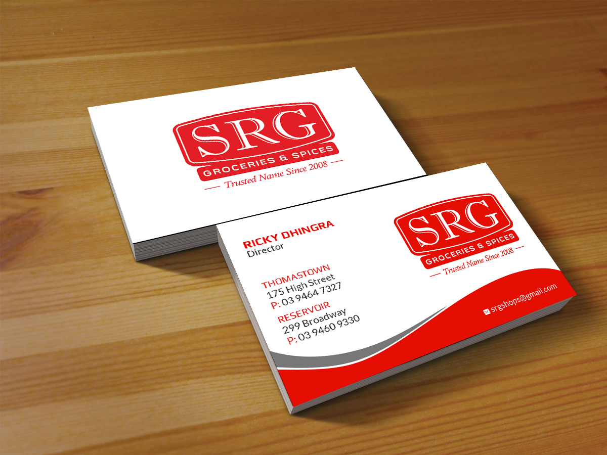 Business Card Design by Creations Box 2015 for this project | Design #18531666