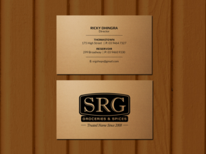 Business Card Design by Creations Box 2015 for this project | Design: #18531668