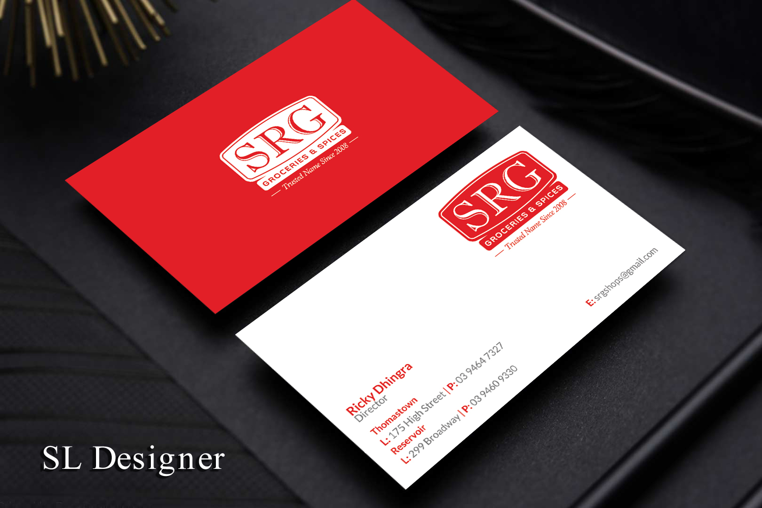 Business Card Design by SL Designer for this project | Design #18521053