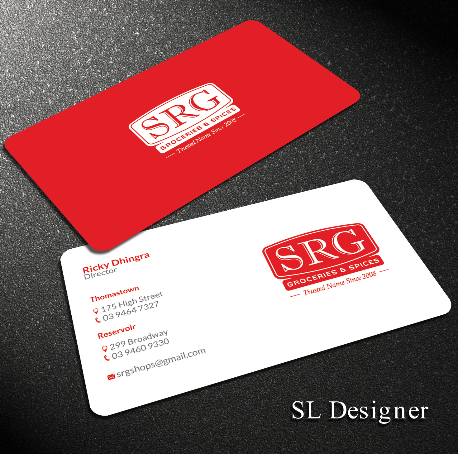 Business Card Design by SL Designer for this project | Design #18521057