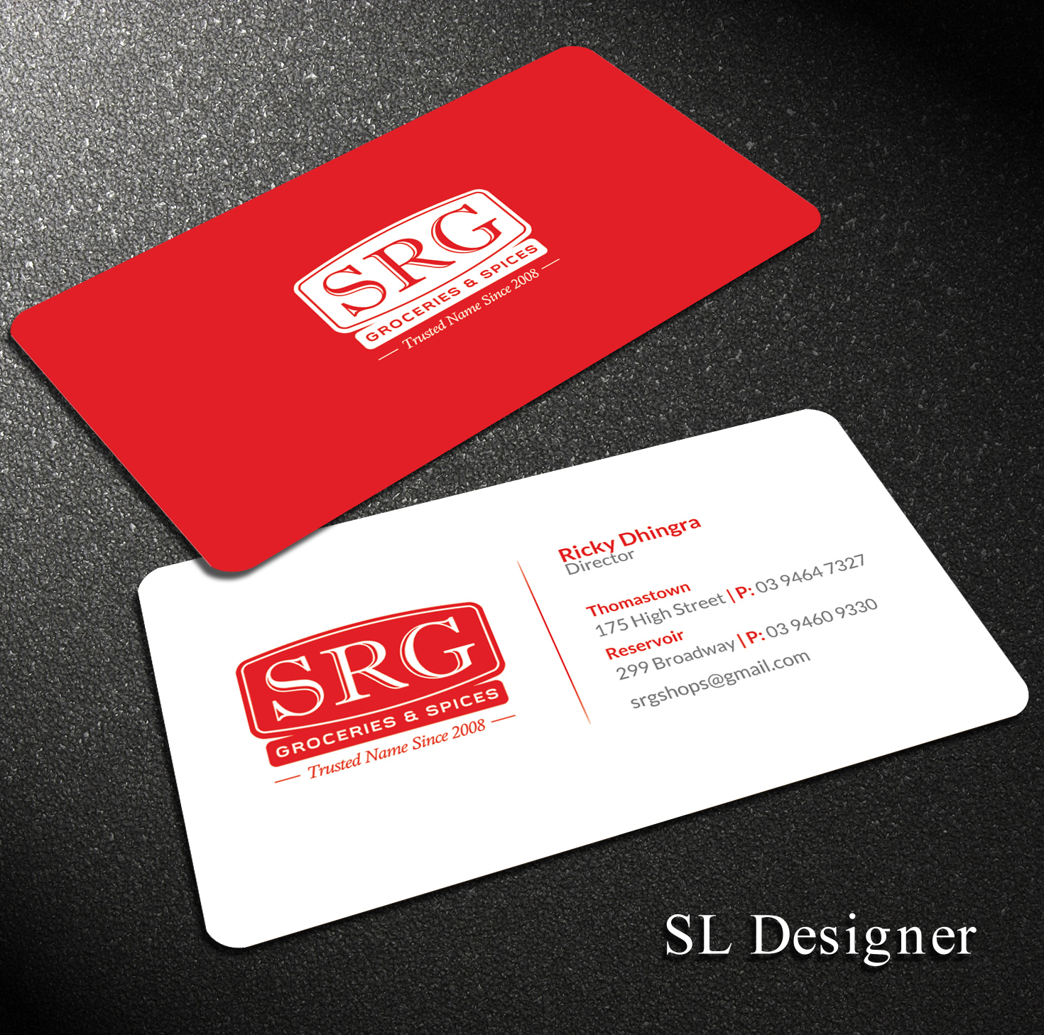 Business Card Design by SL Designer for this project | Design #18521059