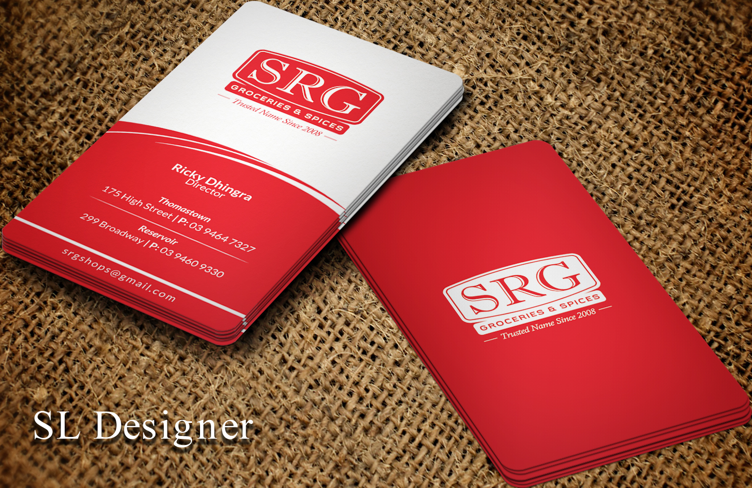 Business Card Design by SL Designer for this project | Design #18521069