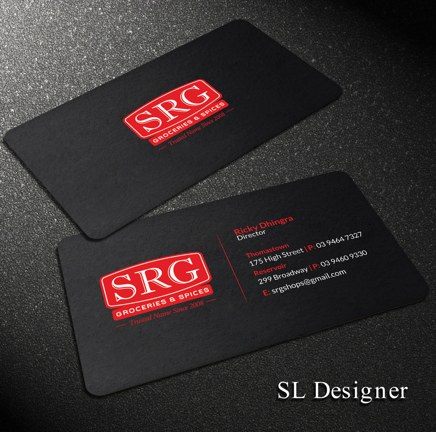 Business Card Design by SL Designer for this project | Design #18521083