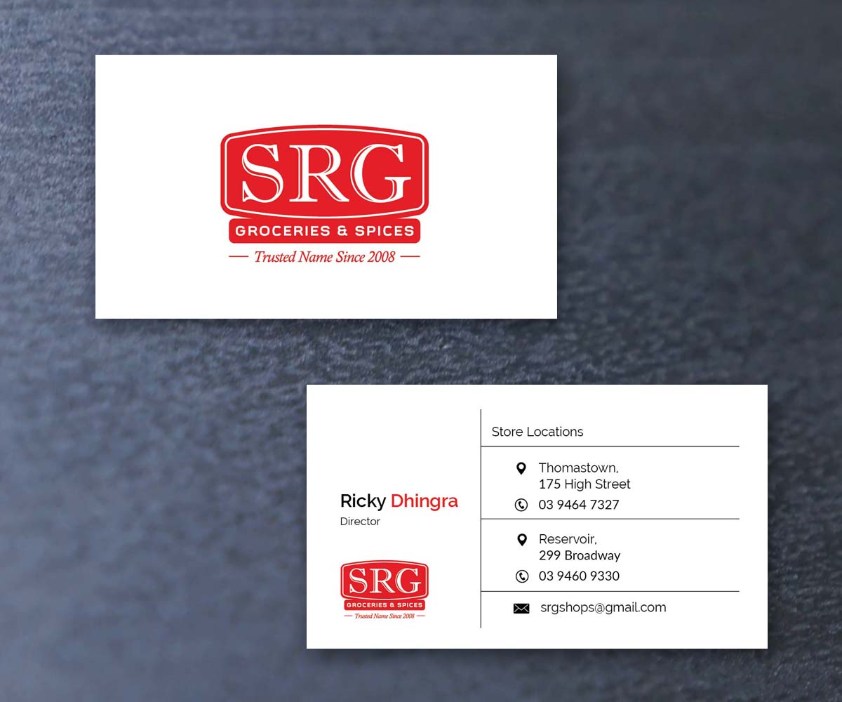 Business Card Design by M6G for this project | Design #18532840