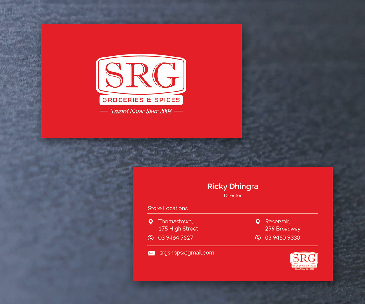 Business Card Design by M6G for this project | Design #18532968