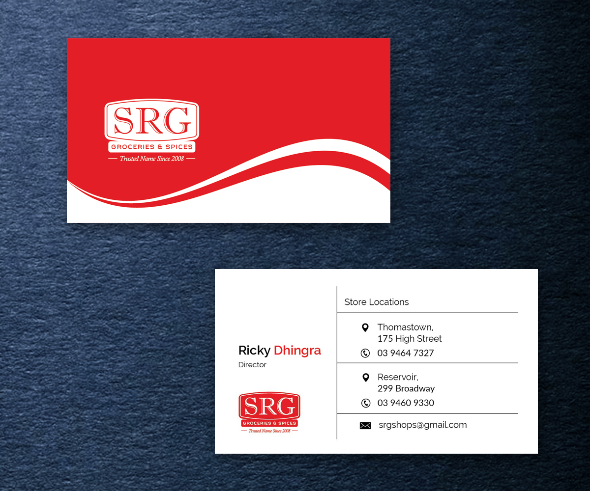 Business Card Design by M6G for this project | Design #18533607