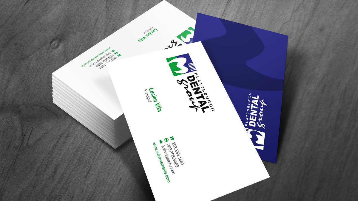 Business Card Design by AZ for Plattsburgh Dental Group | Design #2830235