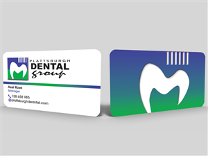 Business Card Design by Hardcore Design for Plattsburgh Dental Group | Design #2855800