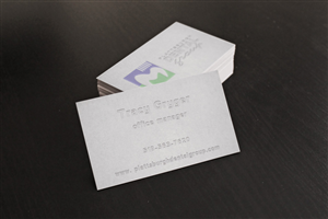 Business Card Design by Ron Mickey for Plattsburgh Dental Group | Design: #2848296