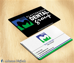 Business Card Design by AdnaNe for Plattsburgh Dental Group | Design: #2857297