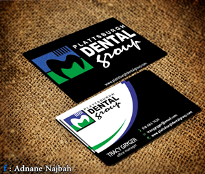 Business Card Design by AdnaNe for Plattsburgh Dental Group | Design: #2857934