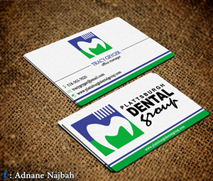 Business Card Design by AdnaNe for Plattsburgh Dental Group | Design: #2858024