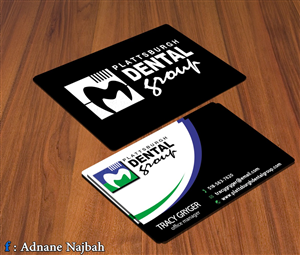 Business Card Design by AdnaNe for Plattsburgh Dental Group | Design: #2858052