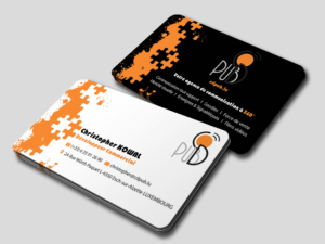 Business Card Design by Riz' for CD PUBLICITE LUX | Design: #18531934