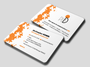 Business Card Design by Riz' for CD PUBLICITE LUX | Design: #18546478