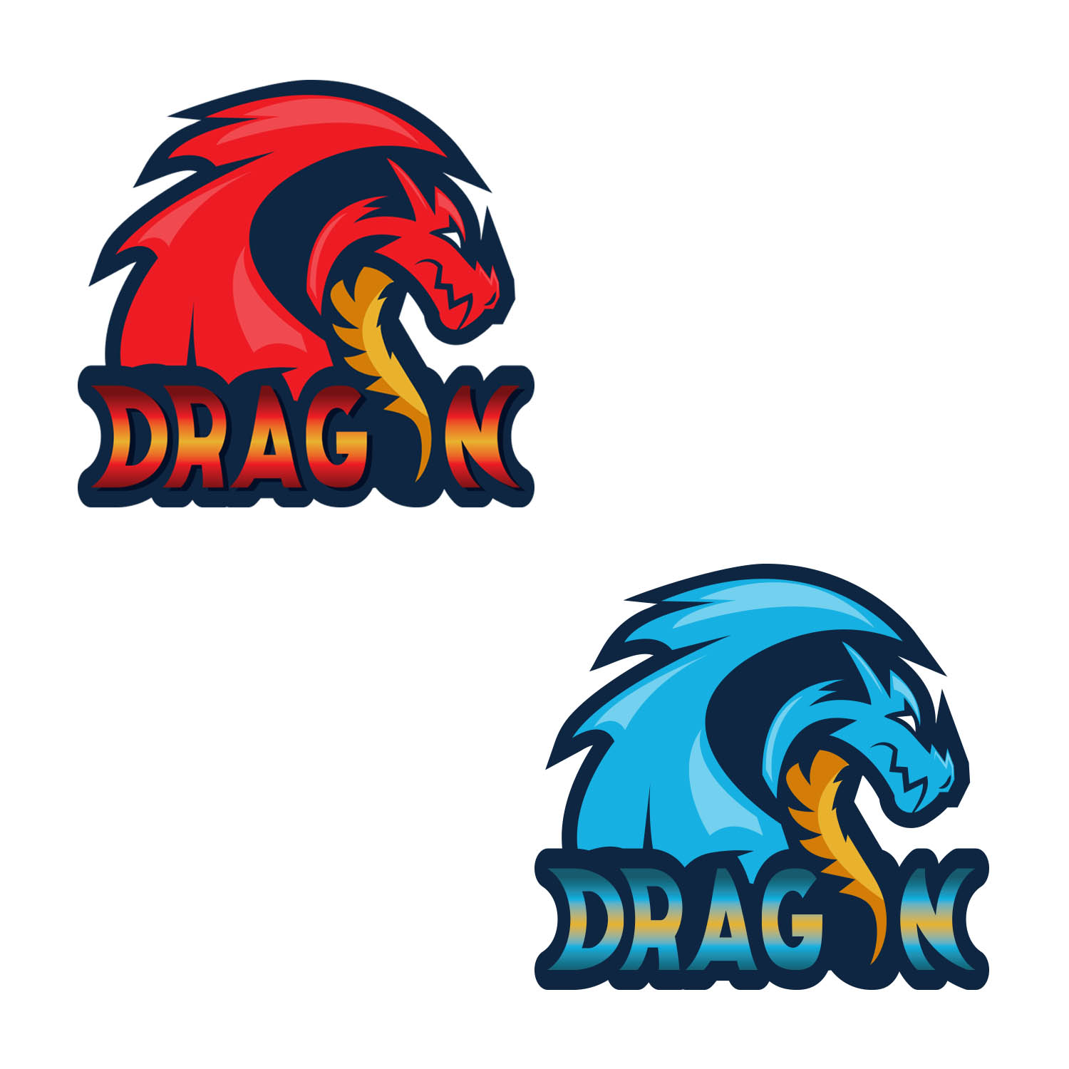 Logo Design by Sarastudioo for Dragon Business Support Services Ltd | Design #18581852