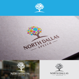 North Dallas Speech | Logo-Design von Paperfox Designs