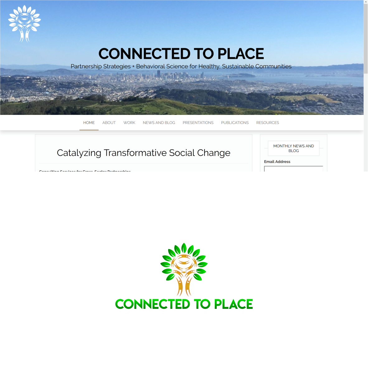 Logo-Design von elunico für Connected to Place | Design #18556851