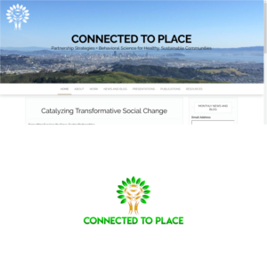 Logo Design by elunico for Connected to Place | Design: #18556851