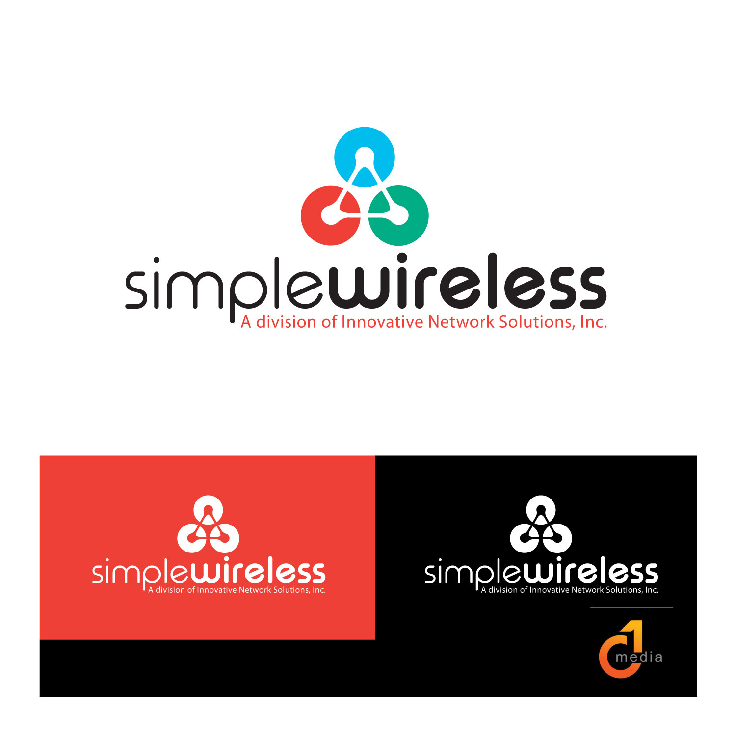 Logo Design by C1 Media for Innovative Network Solutions, Inc. | Design #18534741