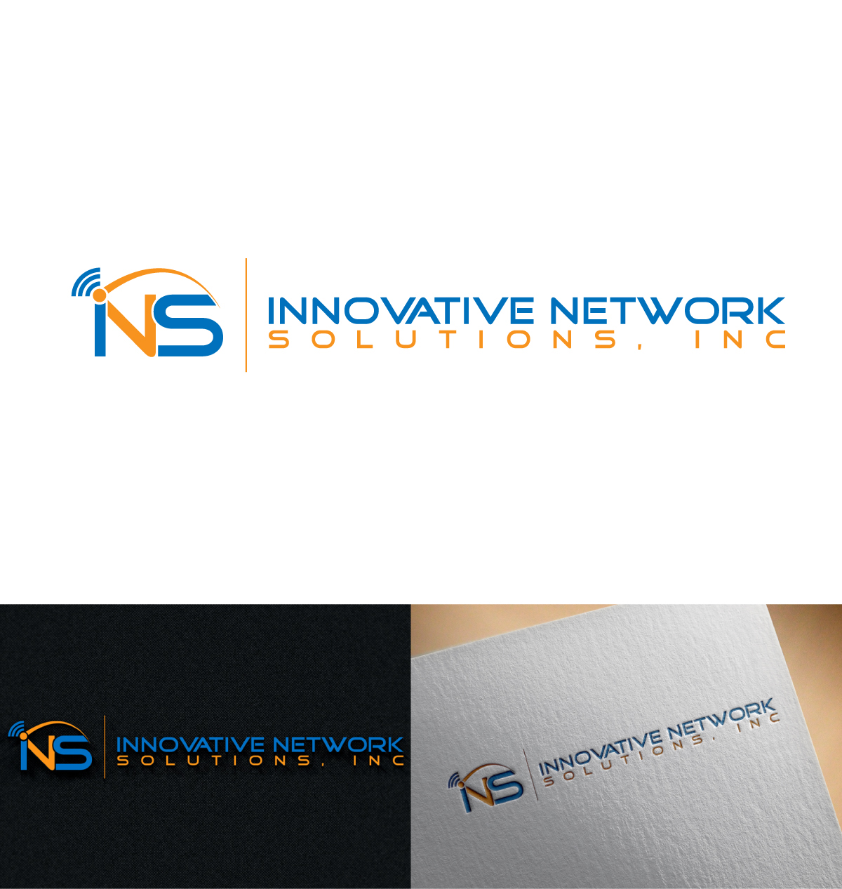 Logo Design by imyounuspathan 2 for Innovative Network Solutions, Inc. | Design #18535336