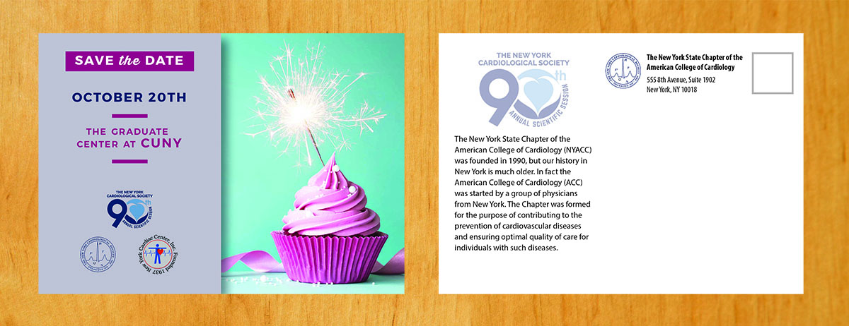 Graphic Design by Venus L. Penaflor for The New York Cardiological Society, Inc. | Design #18540815