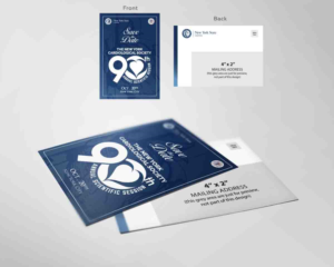 Save The Date Postcard (front and back)