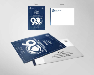 Save The Date Postcard (front and back) | Diseño Gráfico por desainerd
