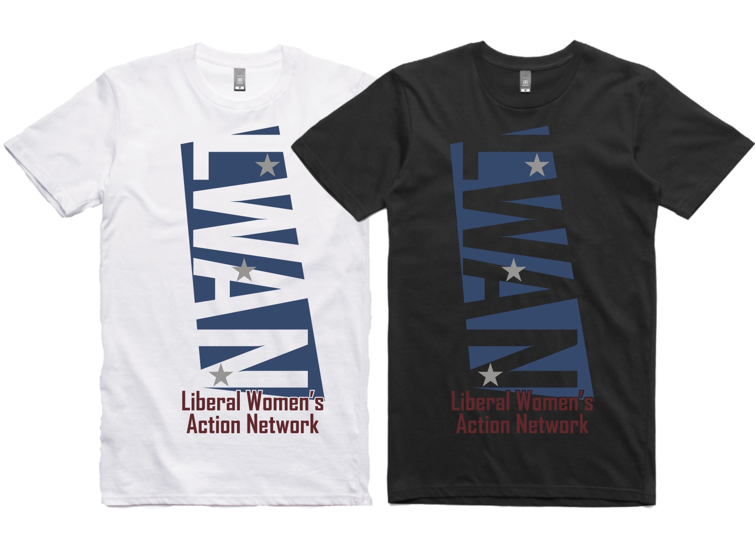 T-shirt Design by Rox Art Design for Liberal Women's Action Network | Design #18575886